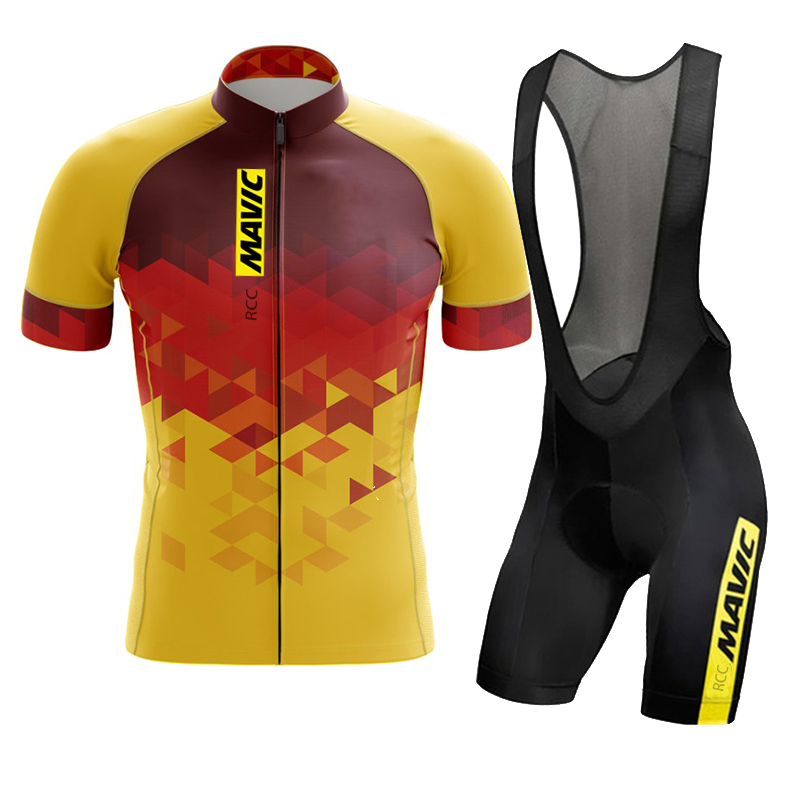 MAVIC 남성용 반팔 사이클링 세트, 철인 3 종 경 - Cycling Gear Jersey 리뷰 및 가격