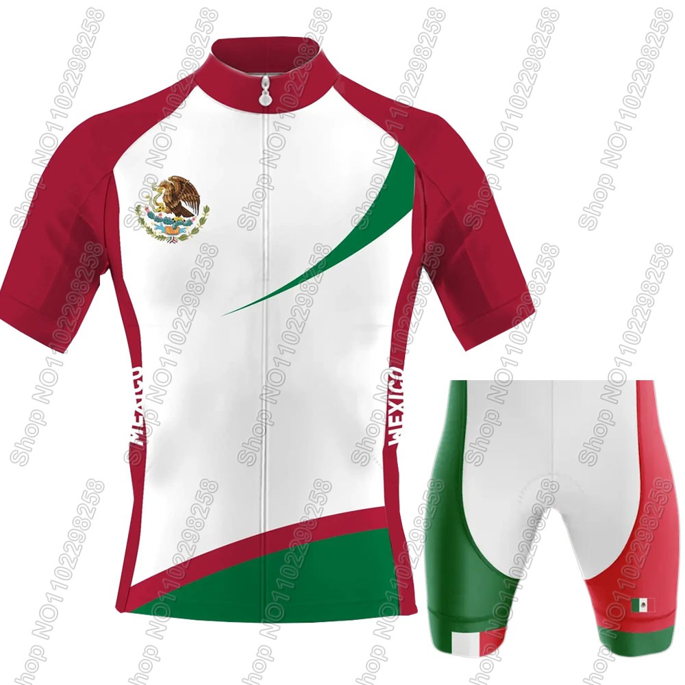 2025 멕시코 국가 대표팀 사이클링 저지 세트 여름  - Cycling Bib Shorts 리뷰 및 가격