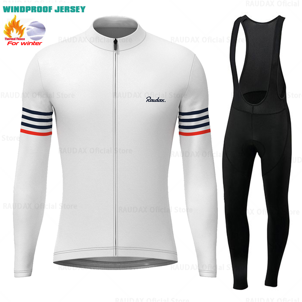Raudax 겨울 방풍 양털 저지 Ropa De Hom - Cycling Gear Jersey 리뷰 및 가격