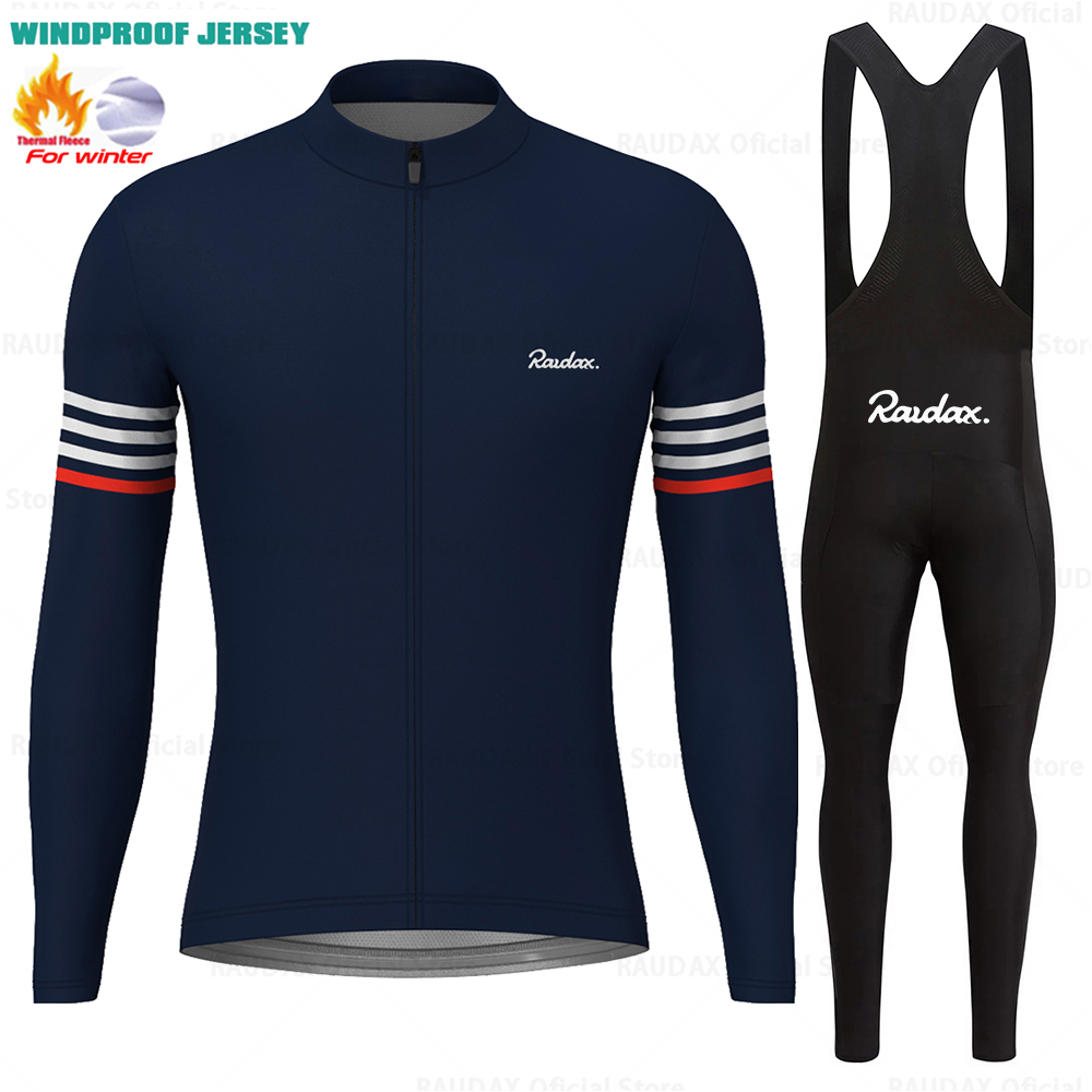 Raudax 겨울 방풍 양털 저지 Ropa De Hom - Cycling Gear Jersey 리뷰 및 가격
